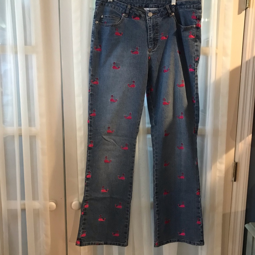 Lilly Pulitzer White Label Jeans Size 8